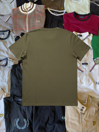 Fred Perry T-shirt | Olivgrün | Gr. M