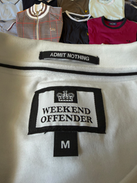 Weekend Offender T-shirt | Weiß | Gr. M
