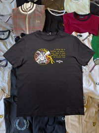 Three Stroke T-shirt | Schwarz | Gr. S