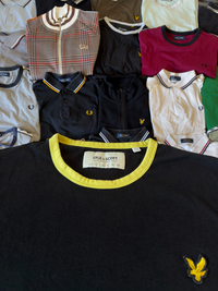 Lyle & Scott T-shirt | Schwarz / Gelb | Gr. M