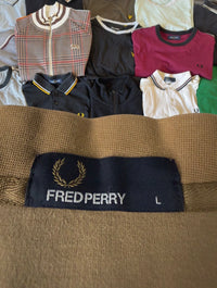 Fred Perry Sweater | Braun | Gr. L