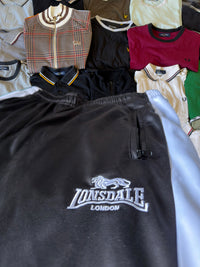 Lonsdale Tracksuit | Schwarz | Gr. M