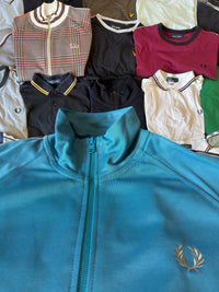 Fred Perry Sportjacke | Blau | Gr. S