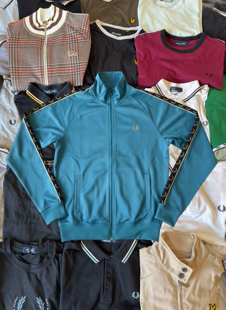 Fred Perry Sportjacke | Blau | Gr. S