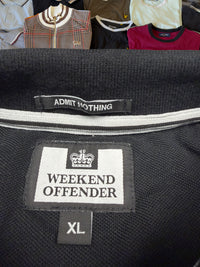 Weekend Offender Polo | Schwarz | Gr. XL
