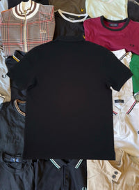 Fred Perry Polo | Schwarz | Gr. L