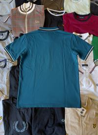 Fred Perry Polo | Blau | Gr. M ( Slim Fit )