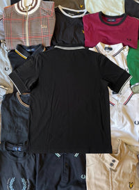 Fred Perry Polo | Schwarz | Gr. S