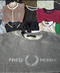 Fred Perry Sweater | Grau | Gr. M