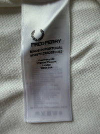 Fred Perry Polo | Weiß / Schwarz | Gr. XL
