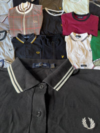 Fred Perry Polo | Schwarz | Gr. S