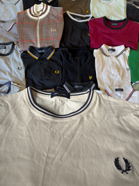 Fred Perry Tshirt | Creme | Gr. M