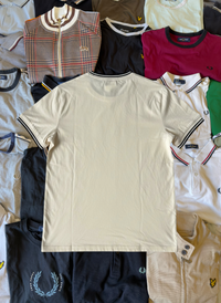 Fred Perry Tshirt | Creme | Gr. M