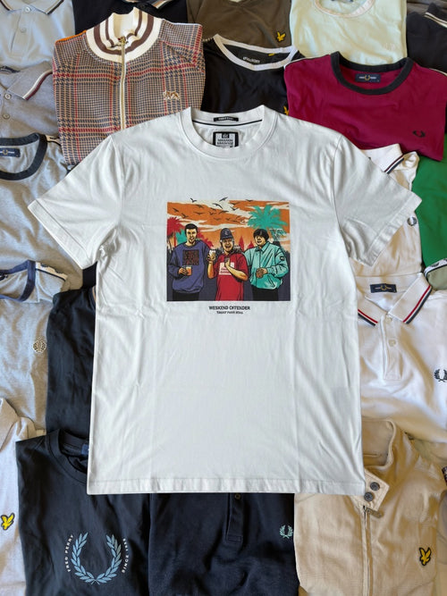 Weekend Offender T-shirt | Weiß | Gr. S