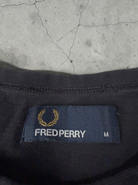 Fred Perry T-shirt | Schwarz / Grün | Gr. M
