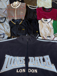 Lonsdale Vintage Zipper | Marineblau | Gr. M