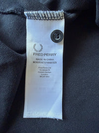 Fred Perry Polo | Schwarz / Rot | Gr. S