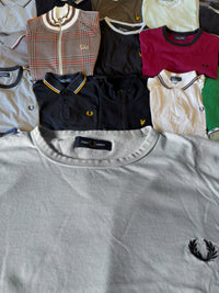 Fred Perry T-shirt | Babyblau | Gr. L