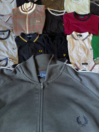 Fred Perry Sportjacke | Olivgrün | Gr. S