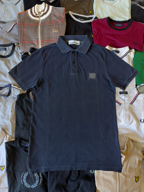 Stone Island Polo | Marineblau | Gr. S ( Slim Fit )